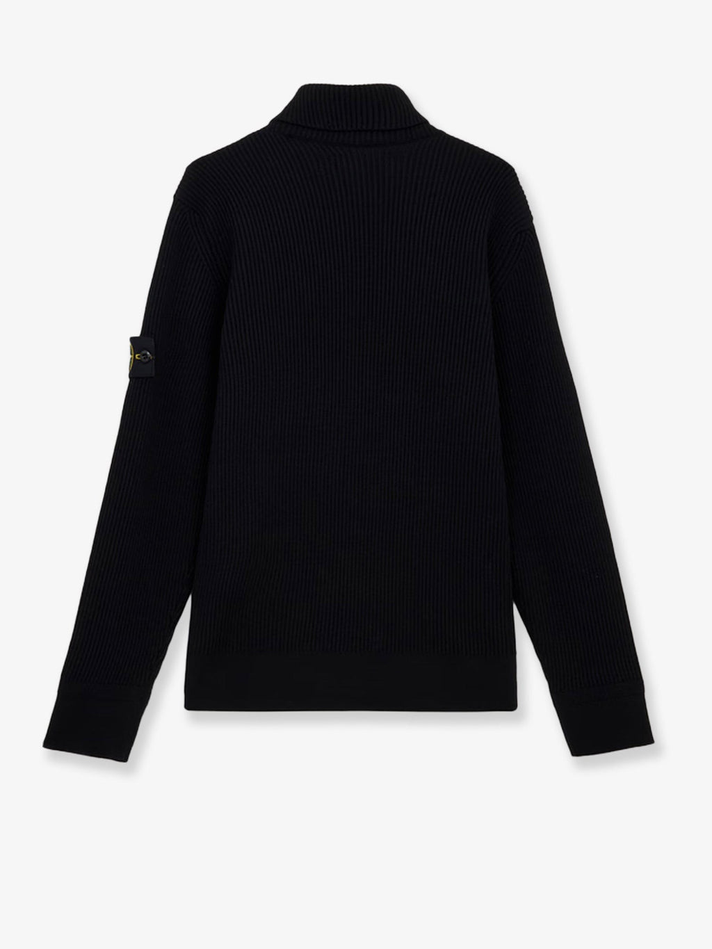Stone Island Certified virgin wool turtleneck sweater