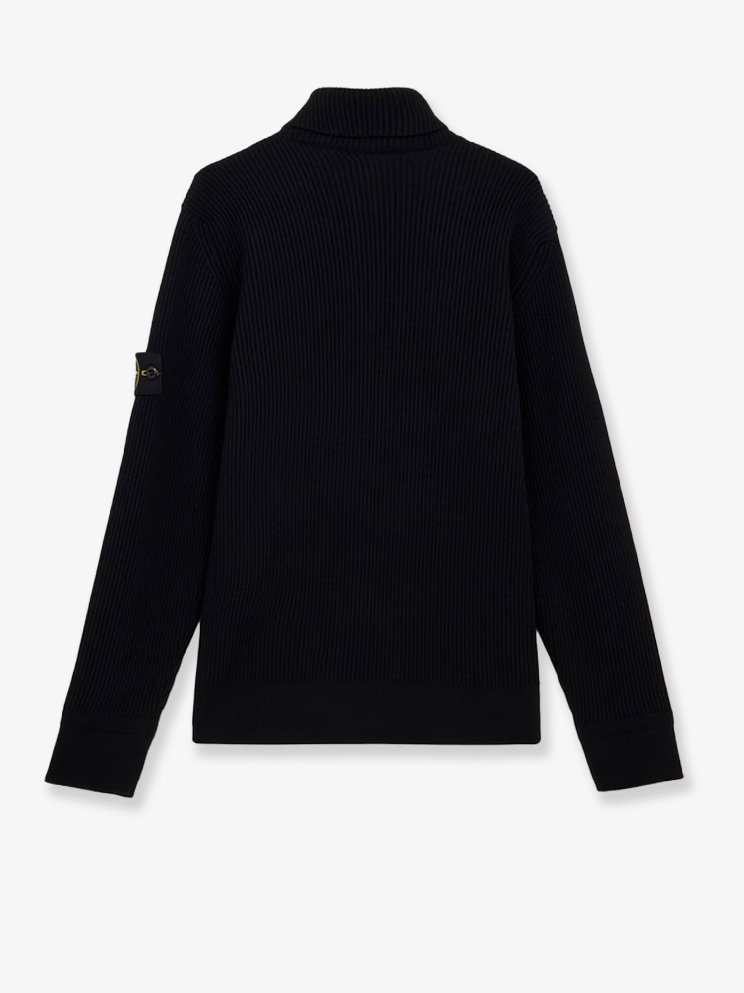 Stone Island Certified virgin wool turtleneck sweater