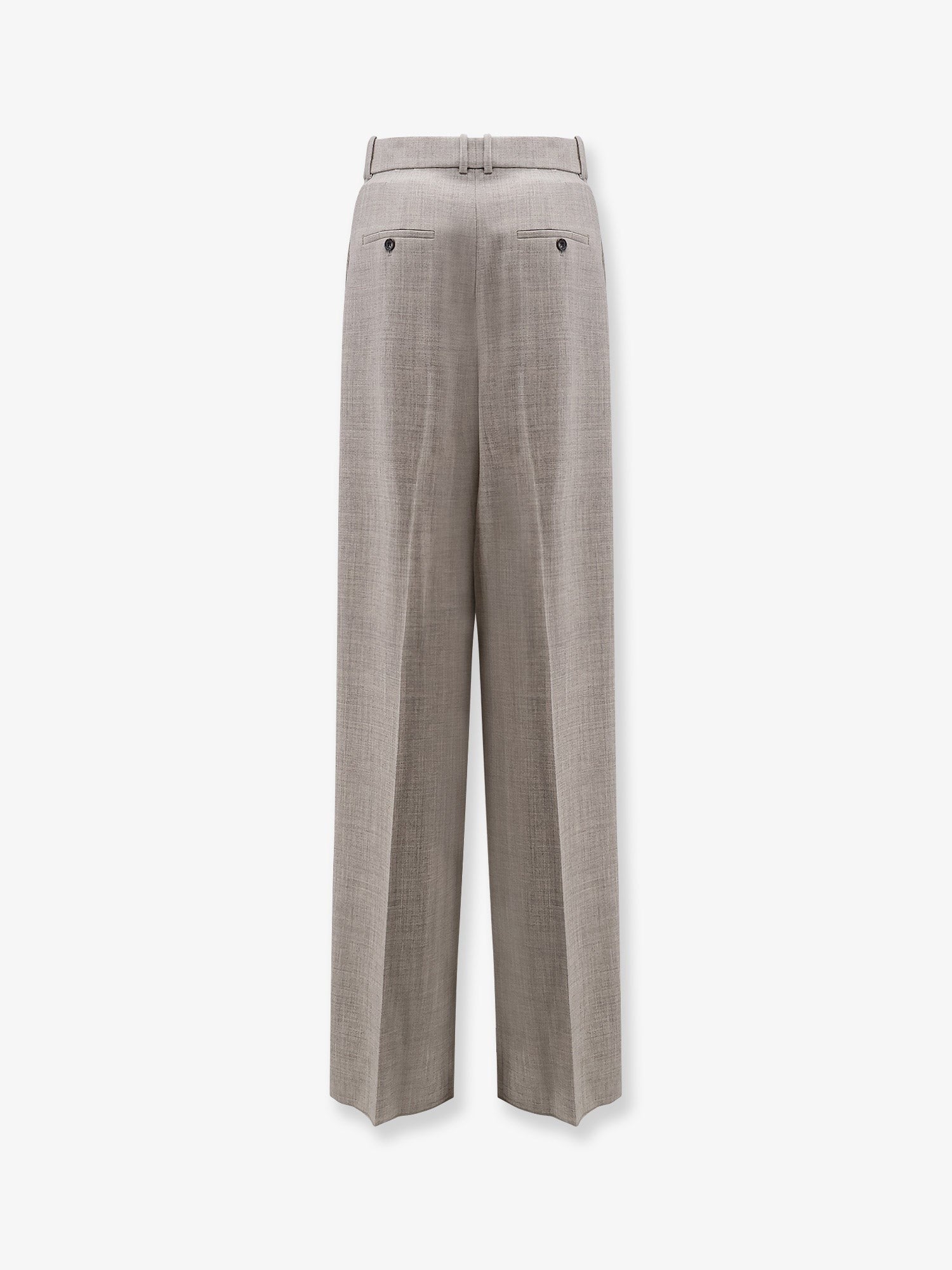 Saint Laurent Sertifioidut villahousut leveällä lahkeella