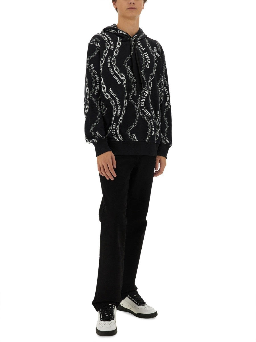 Versace Jeans Couture "CHAIN COUTURE" SWEATSHIRT
