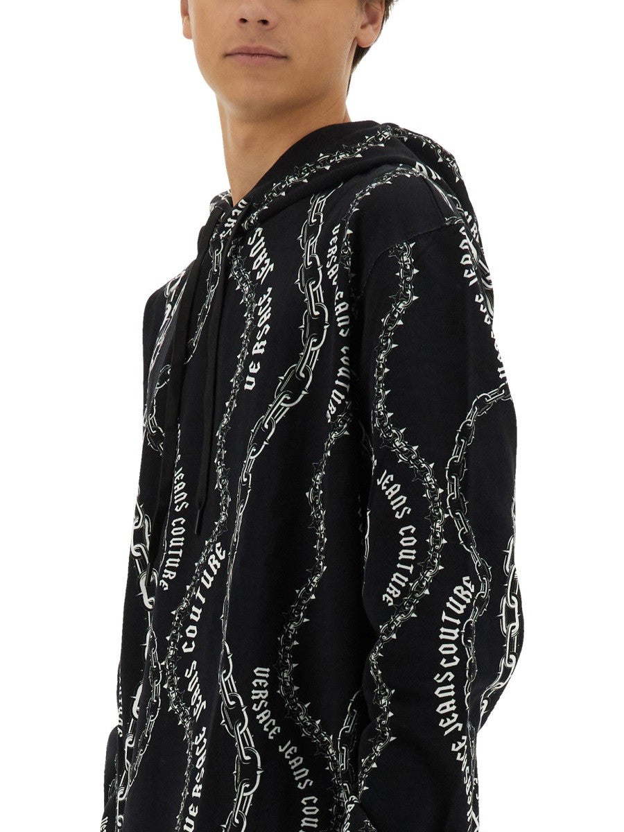Versace Jeans Couture "CHAIN COUTURE" SWEATSHIRT