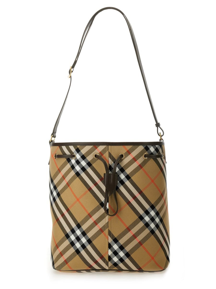 Burberry BUCKET BAG S VZOREM CHECK