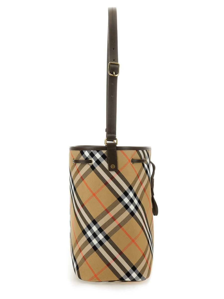Burberry BUCKET BAG S VZOREM CHECK