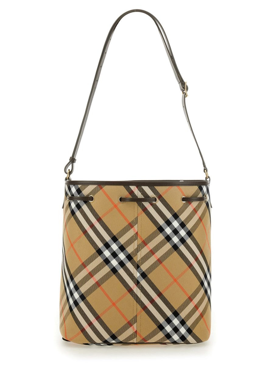 Burberry BUCKET BAG S VZOREM CHECK