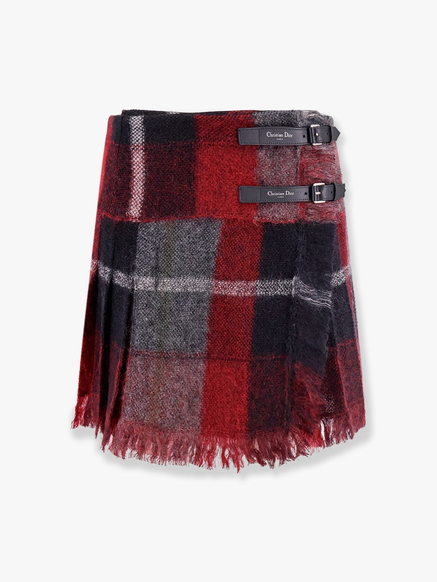 Dior Check'n'dior madras kilt z mohéru a vlny