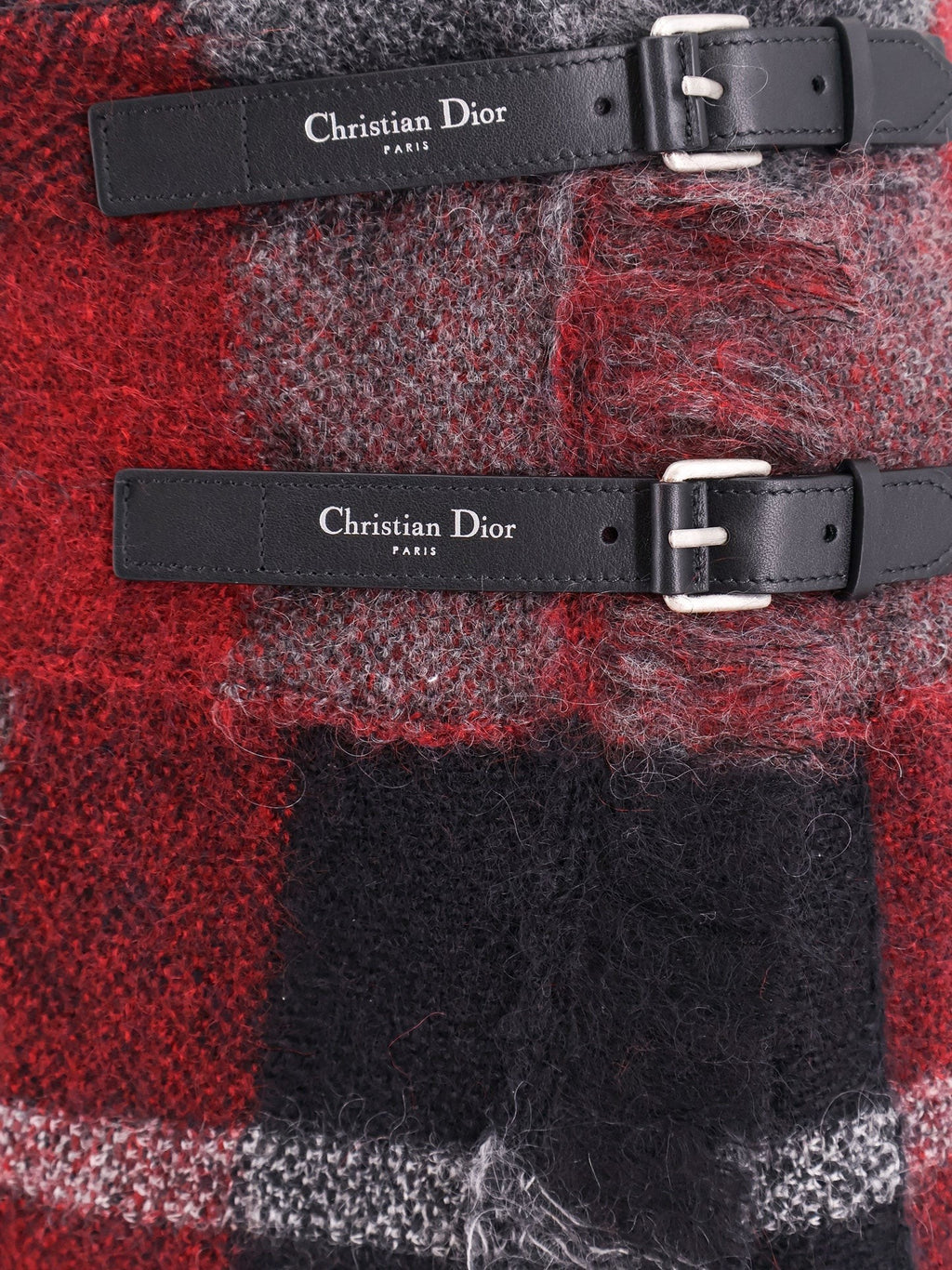 Dior Check'n'dior madras kilt z mohéru a vlny