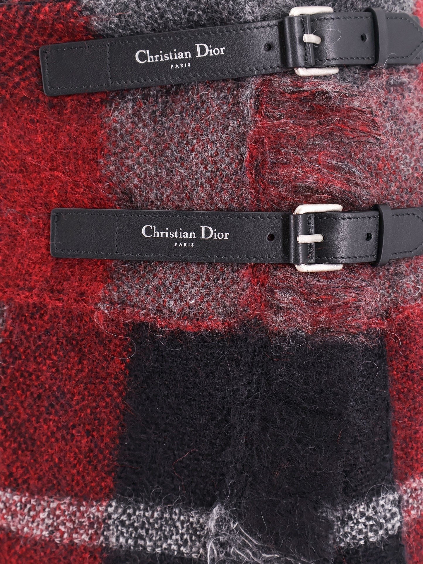 Dior Check'n'dior madras kilt z mohéru a vlny