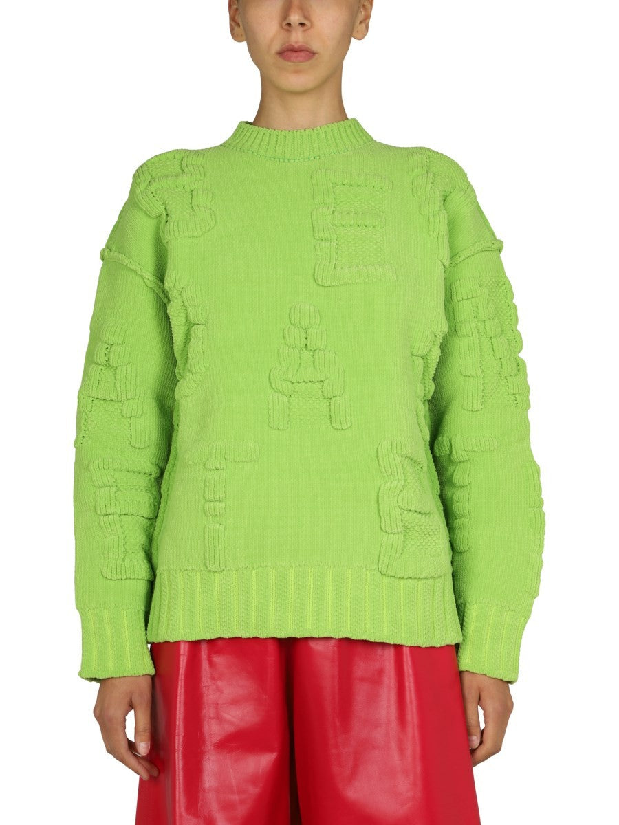 Bottega Veneta CHENILLE-STRIKTRØJE