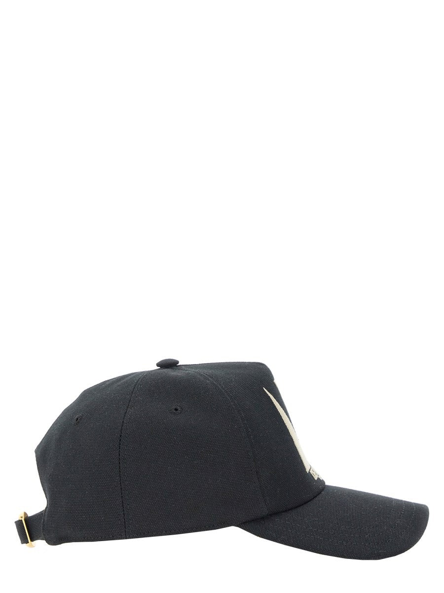 Valentino Garavani "CHEZ VALENTINE" BASEBALL HAT