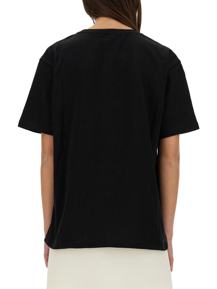 Valentino "CHEZ VALENTINO" PRINT T-SHIRT