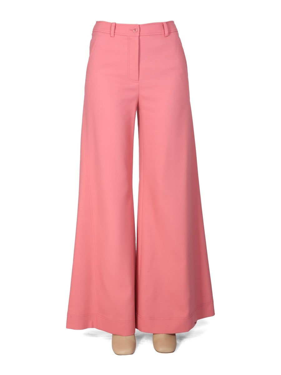 Boutique Moschino CHIQUE FLARE BROEK