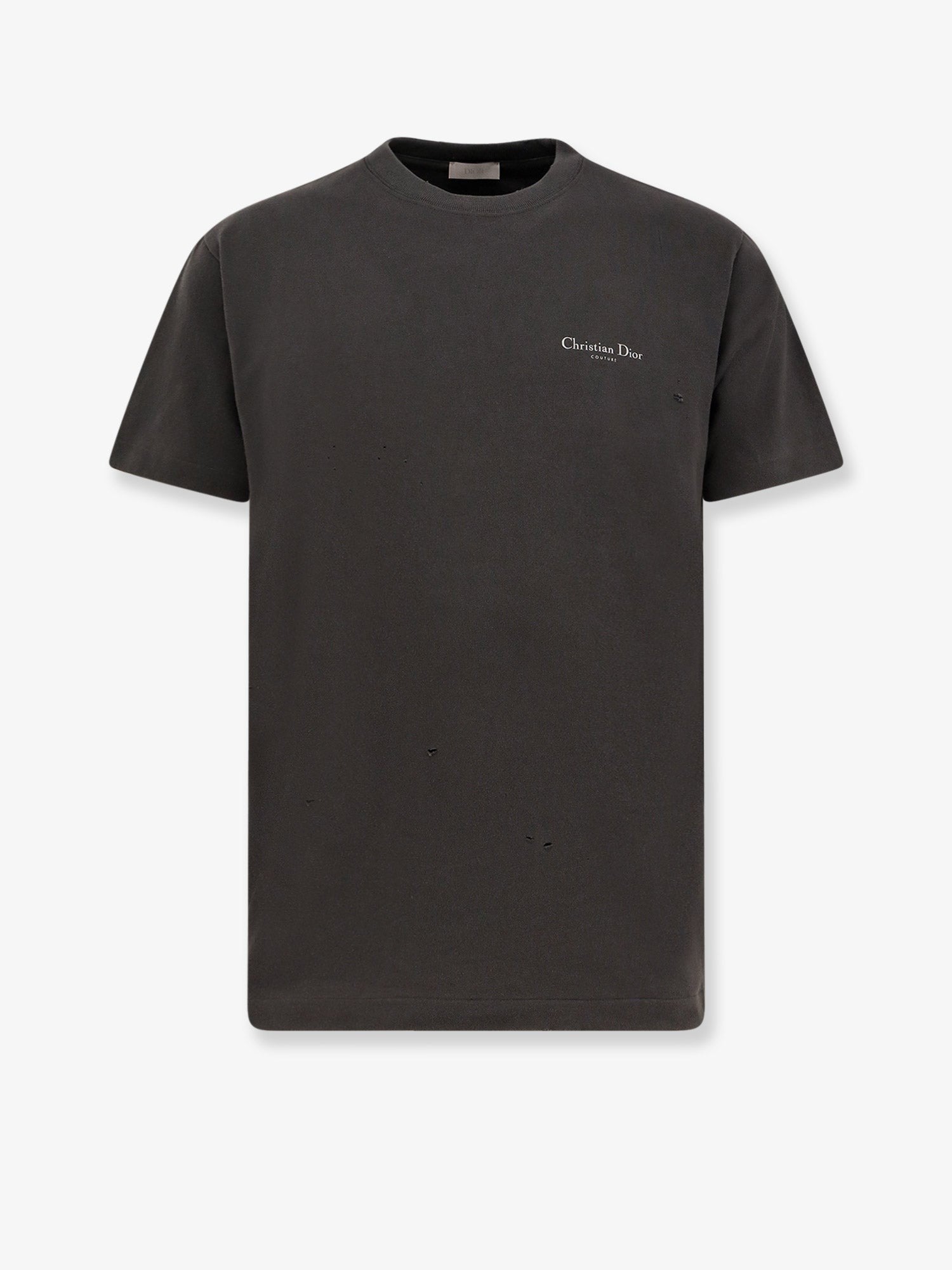 Dior Christian Dior Couture bavlněné tričko s potiskem konvalinky