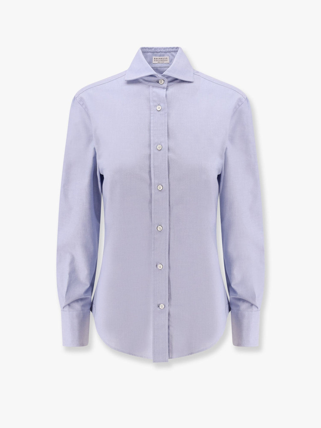Brunello Cucinelli Klassisches Baumwollhemd mit Monili-Detail