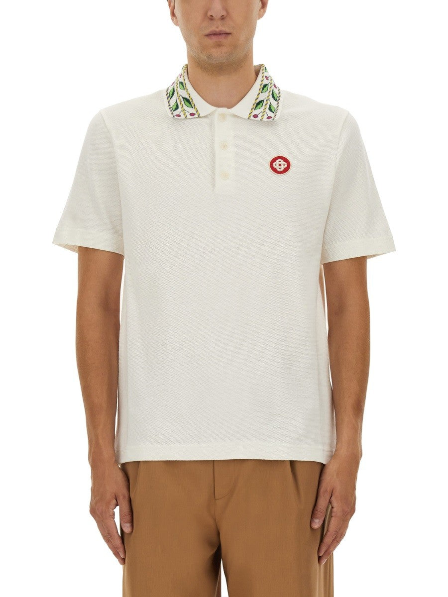 Casablanca "CLASSIC LAUREL" PIKÉ POLO KOŠILE
