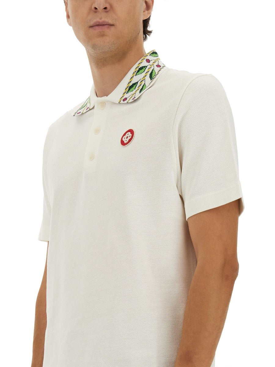 Casablanca "CLASSIC LAUREL" PIKÉ POLO KOŠILE