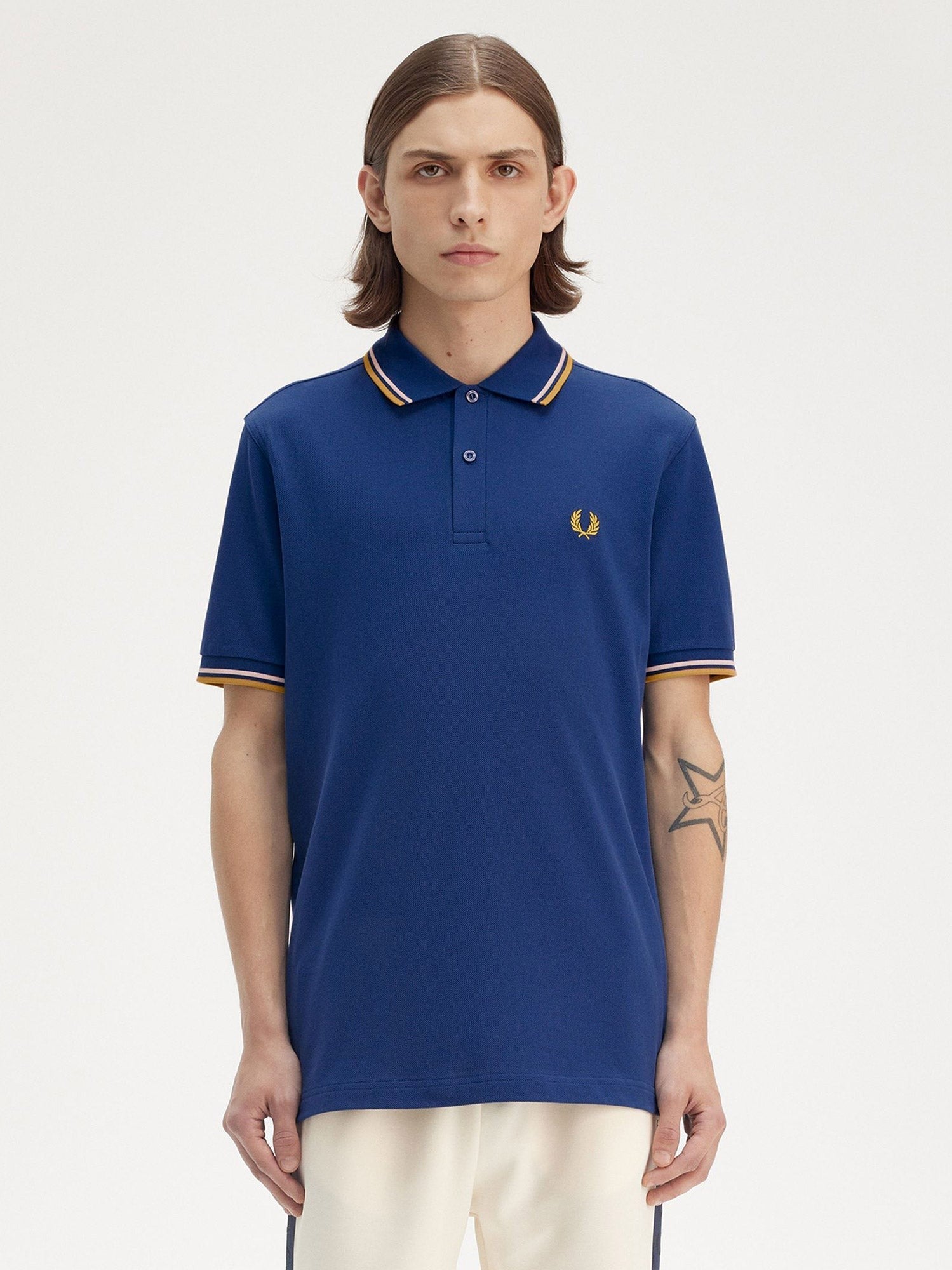 Fred Perry Classic polo shirt with logo embroidery