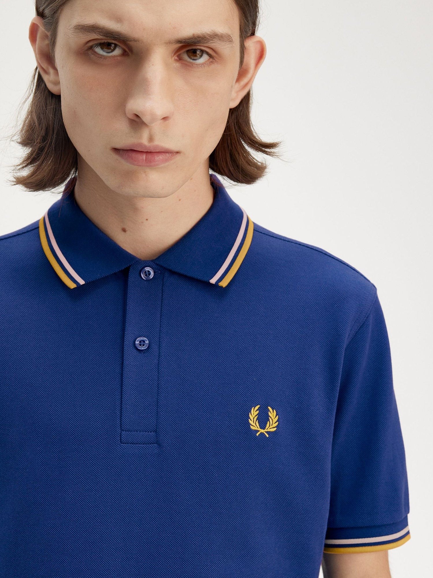 Fred Perry Classic polo shirt with logo embroidery