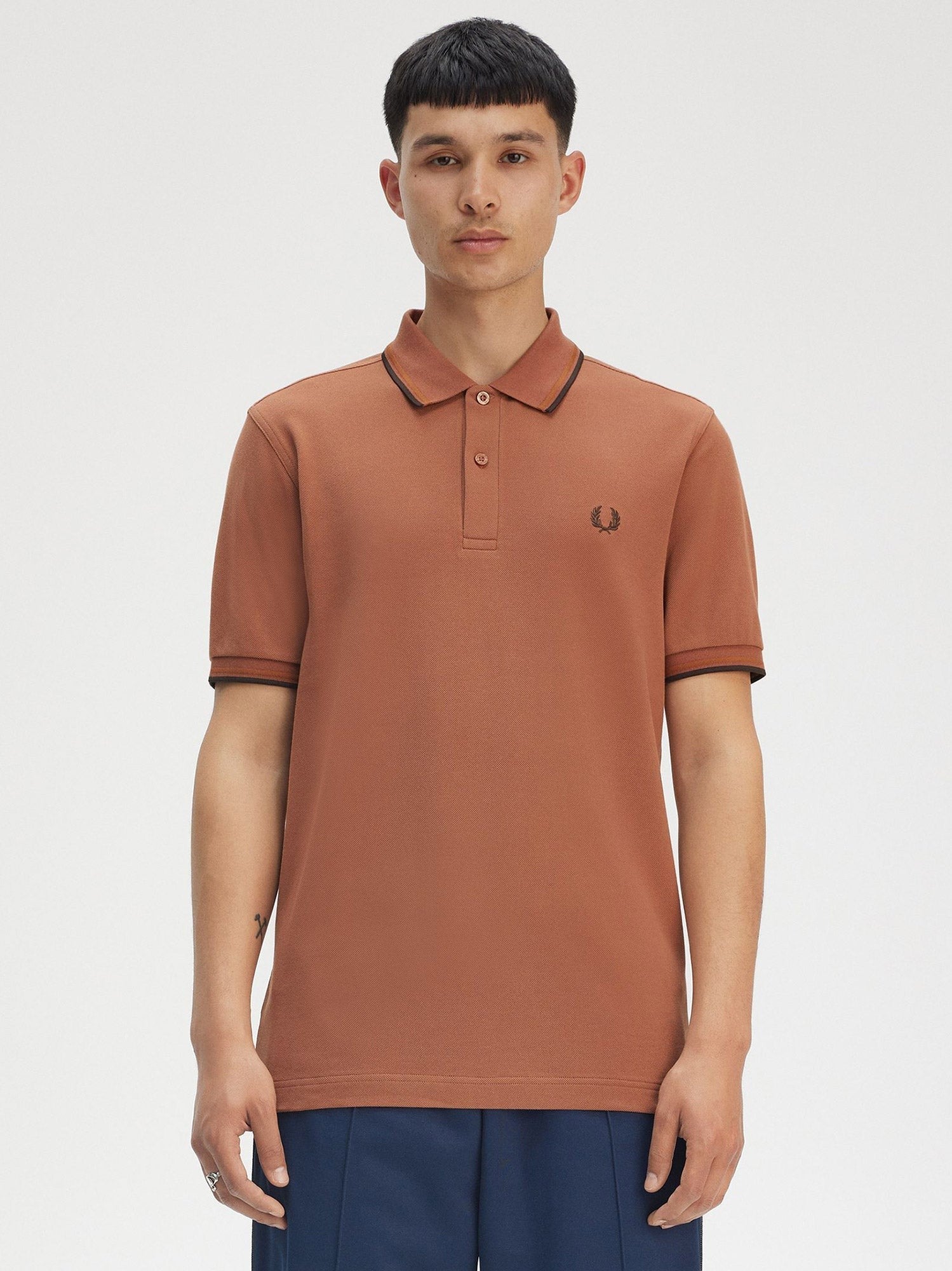 Fred Perry Classic polo shirt with logo embroidery
