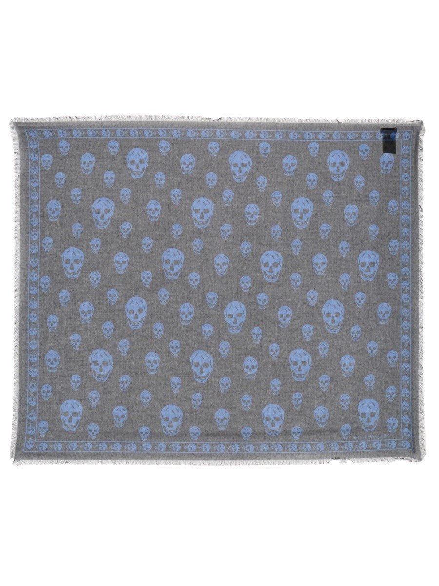 Alexander Mcqueen FOULARD CLASSIQUE À TÊTE DE MORT