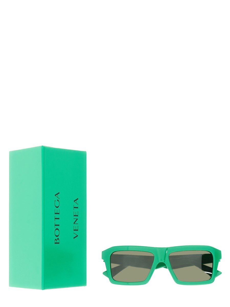 Bottega Veneta KLASSISCHE QUADRATISCHE SONNENBRILLE