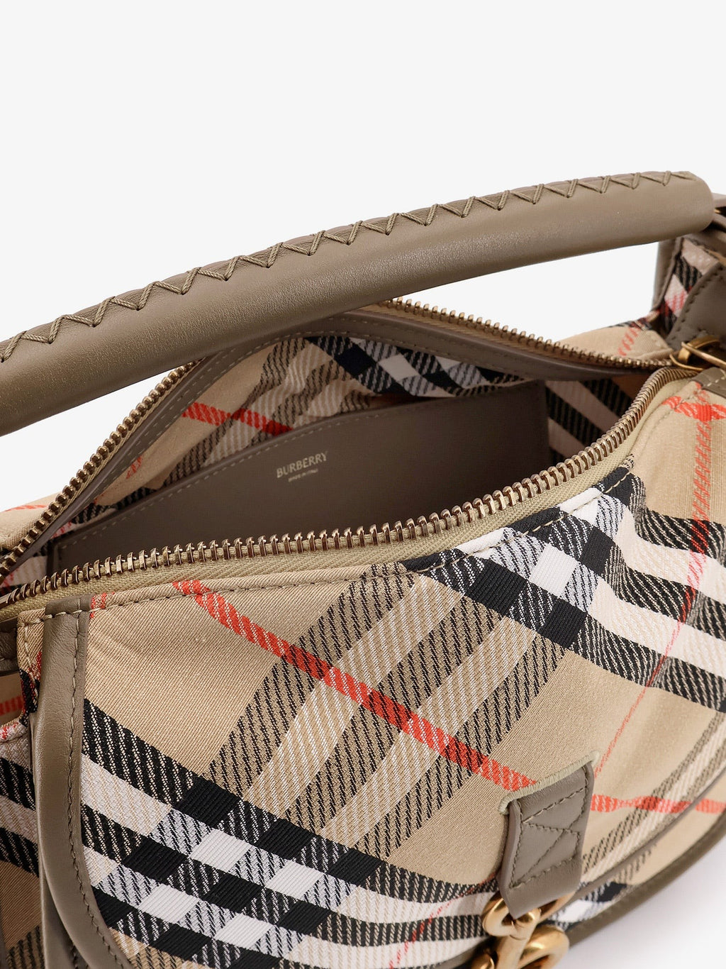 Burberry Clip Messenger Burberry Check kangasolkalaukku