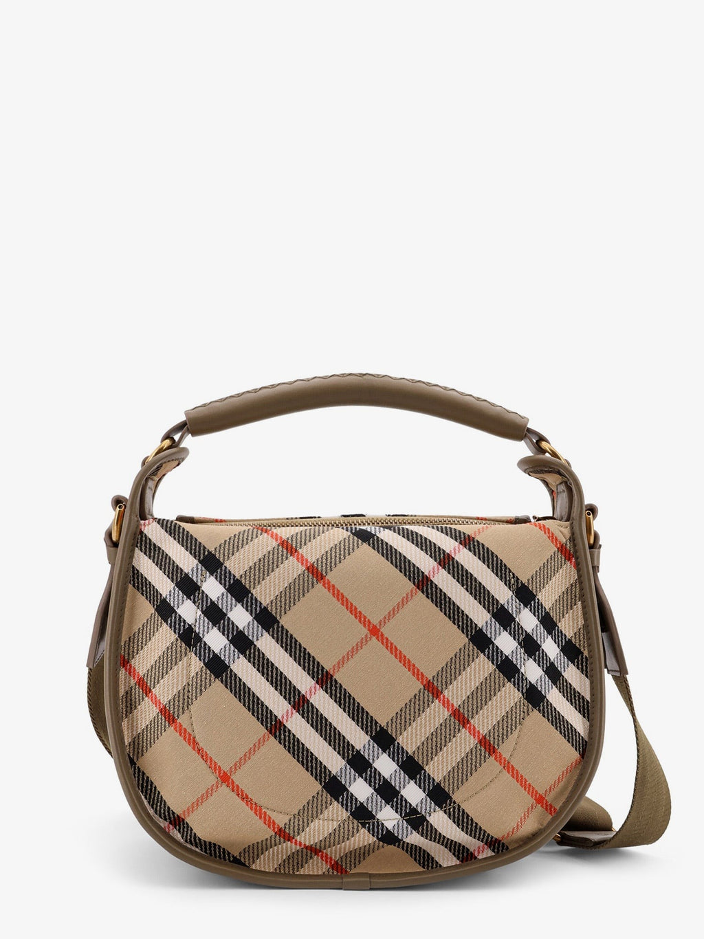Burberry Clip Messenger Burberry Check kangasolkalaukku