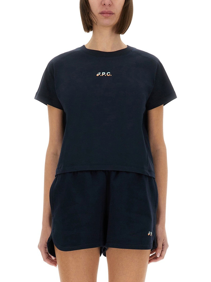 A.P.C. X Asics "CLOUD" T-SHIRT