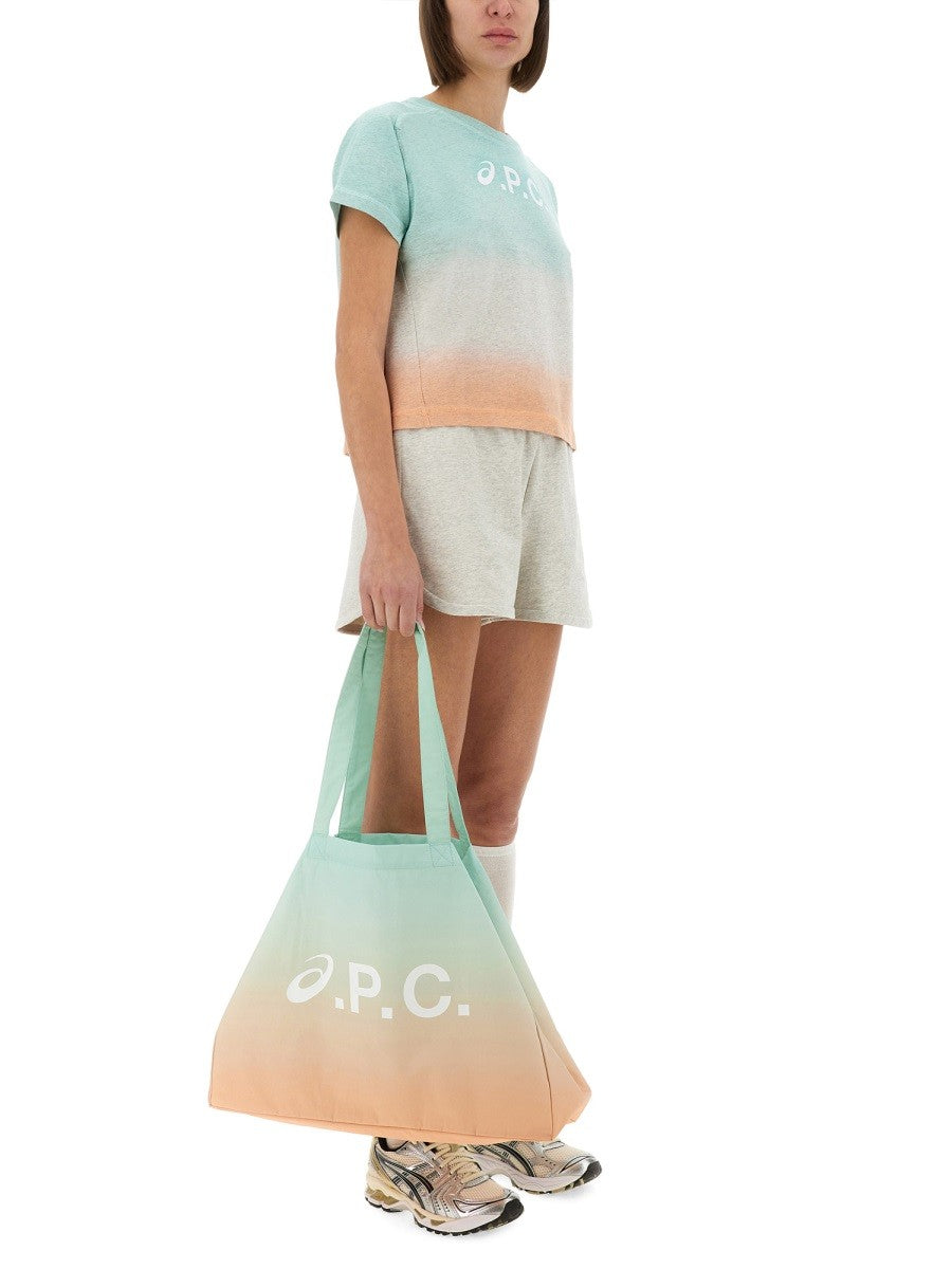 A.P.C. X Asics "CLOUD" T-SHIRT