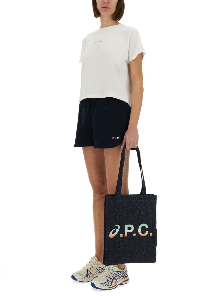 A.P.C. X Asics "CLOUD" T-SHIRT