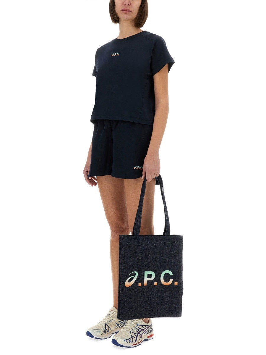 A.P.C. X Asics "CLOUD" T-SHIRT
