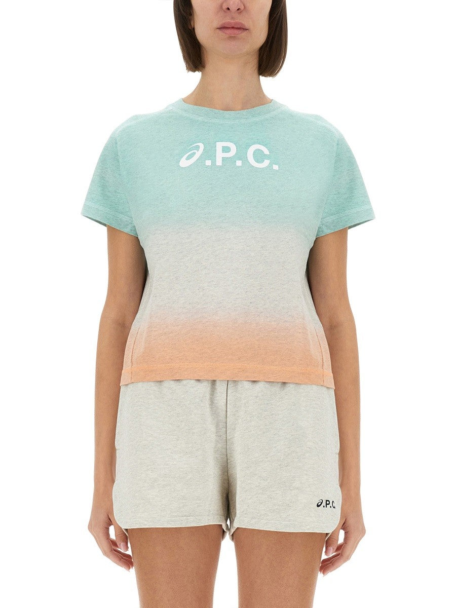 A.P.C. X Asics "CLOUD" T-SHIRT