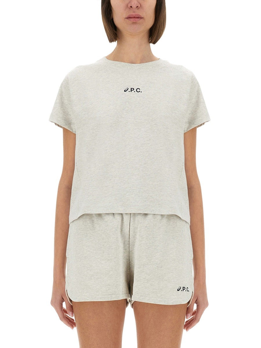 A.P.C. X Asics "CLOUD" T-SHIRT