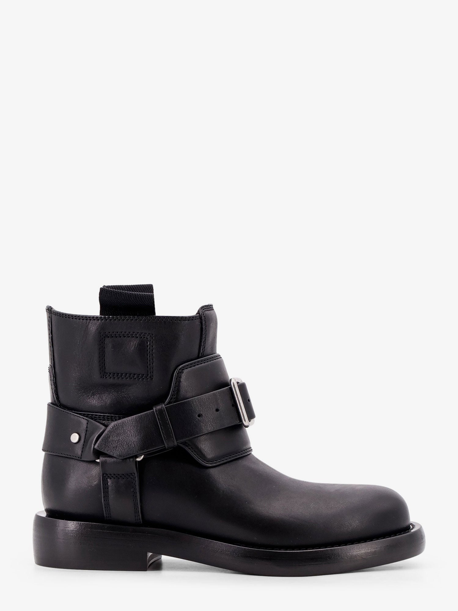 Burberry Cobble botas de couro com tira