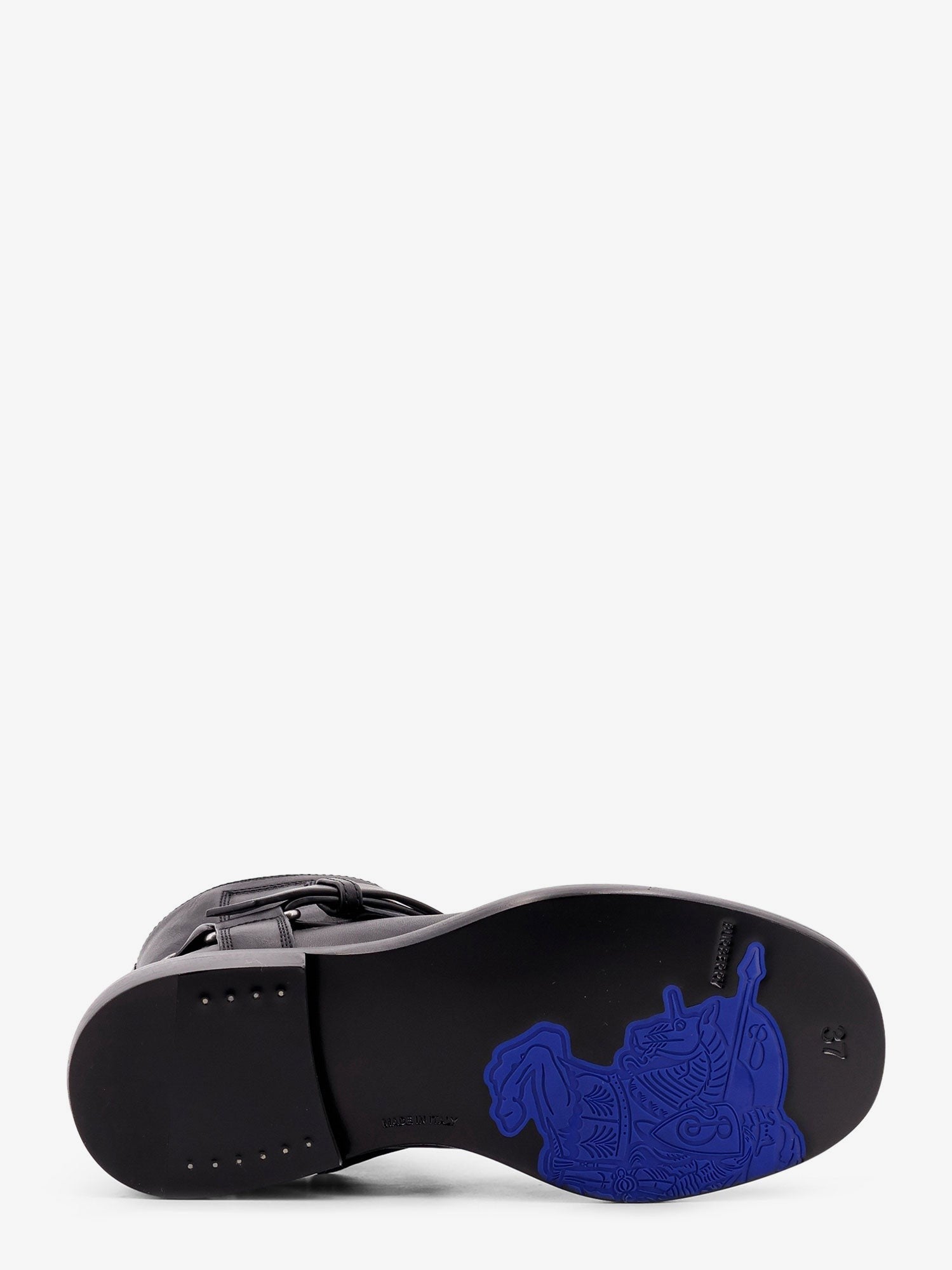 Burberry Cobble botas de couro com tira