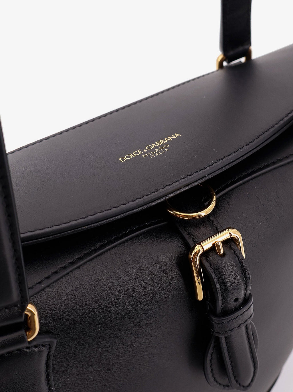 Dolce & Gabbana Coffa Capri leather shoulder bag