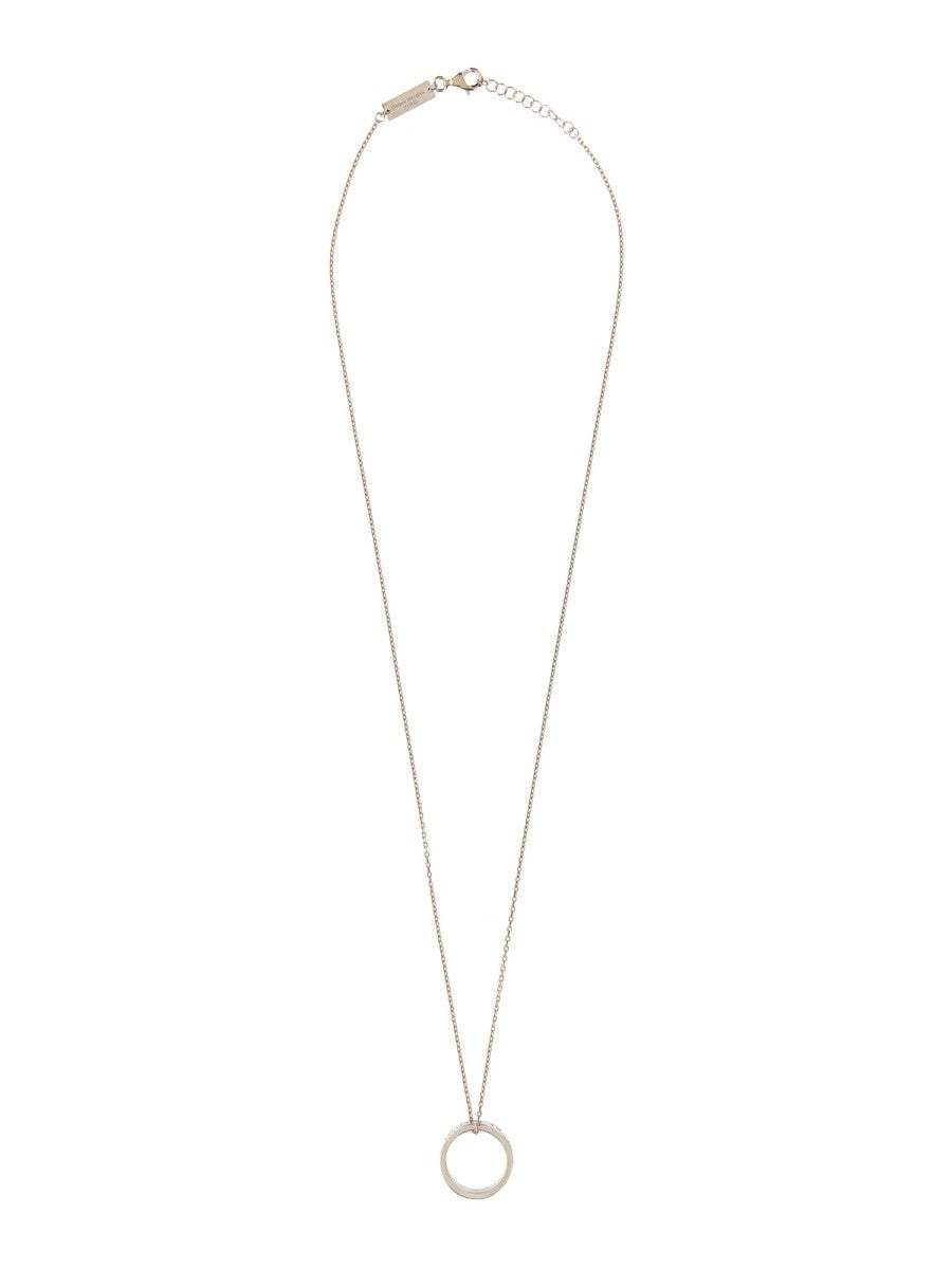 Maison Margiela COLLANA CON ANELLO NUMERICO