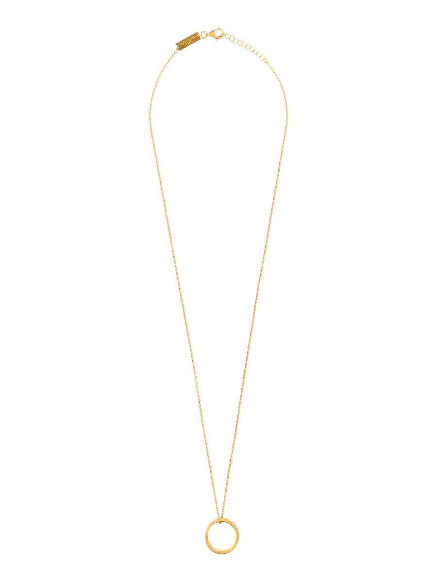 Maison Margiela COLLANA CON ANELLO NUMERICO