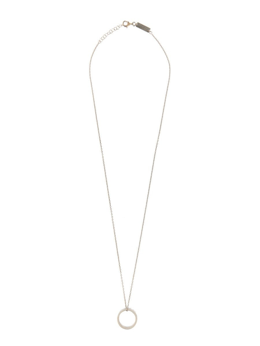 Maison Margiela COLLANA CON ANELLO NUMERICO