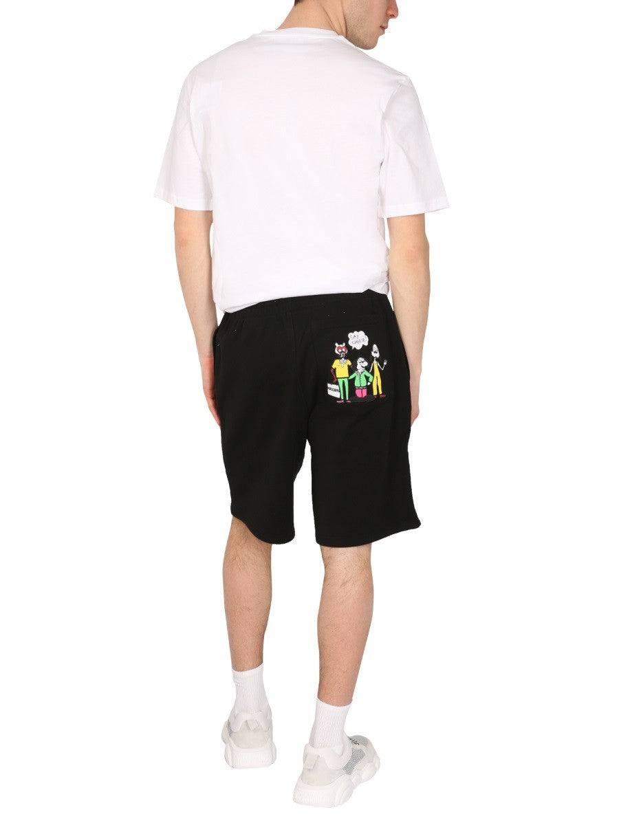 Moschino "COMICS CHARACTERS" BERMUDY