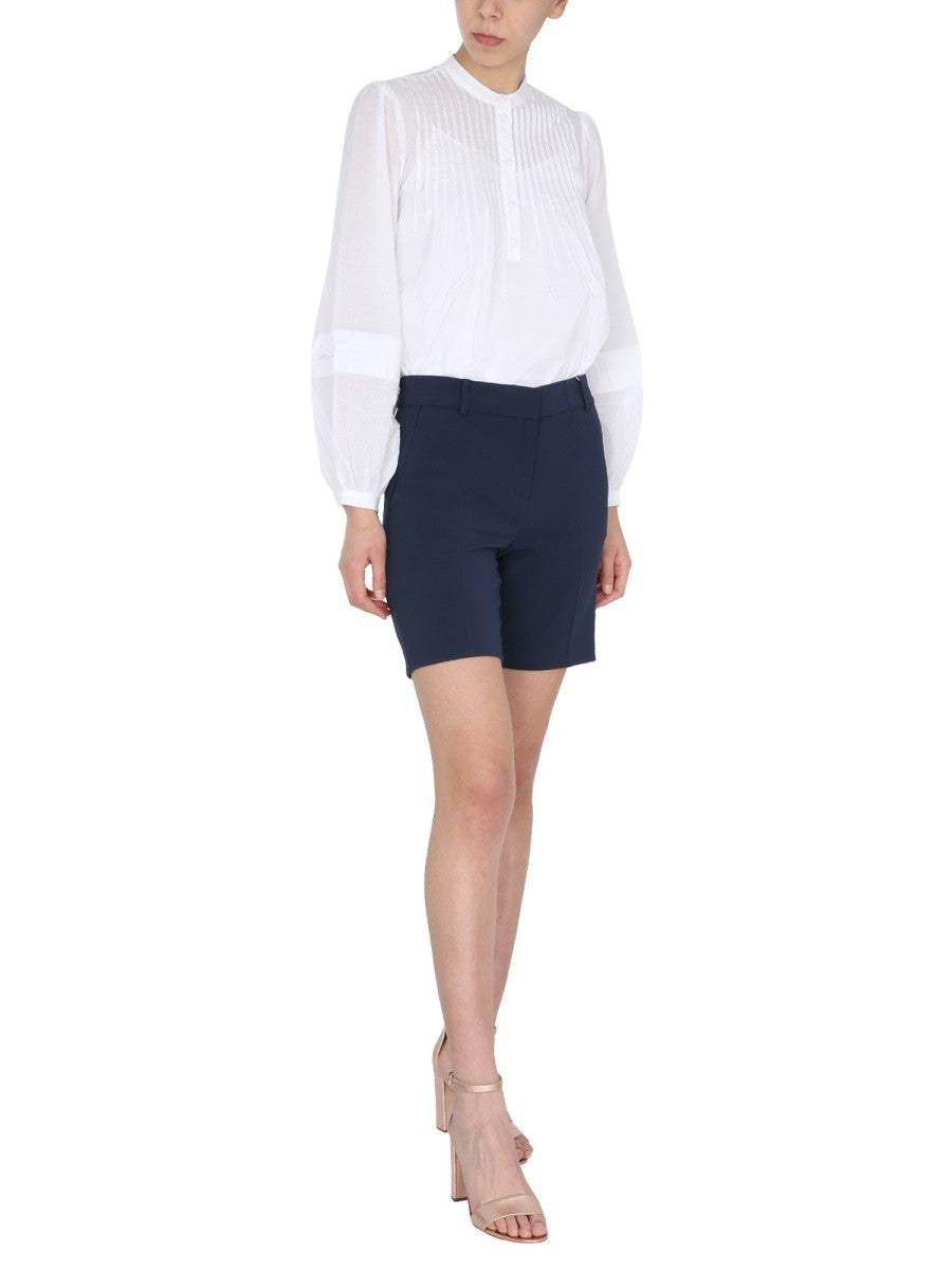 Michael By Michael Kors COMPACT TEXT SHORTS