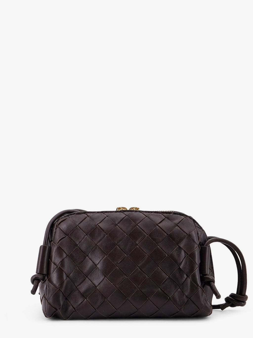 Bottega Veneta Concert Leder-Clutch mit Intrecciato-Motiv