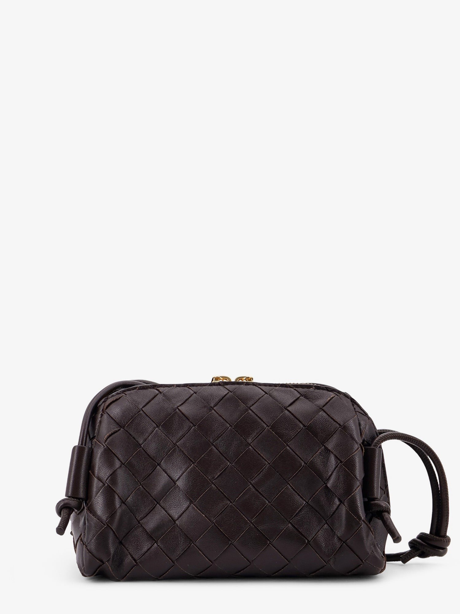 Bottega Veneta Concert Leder-Clutch mit Intrecciato-Motiv
