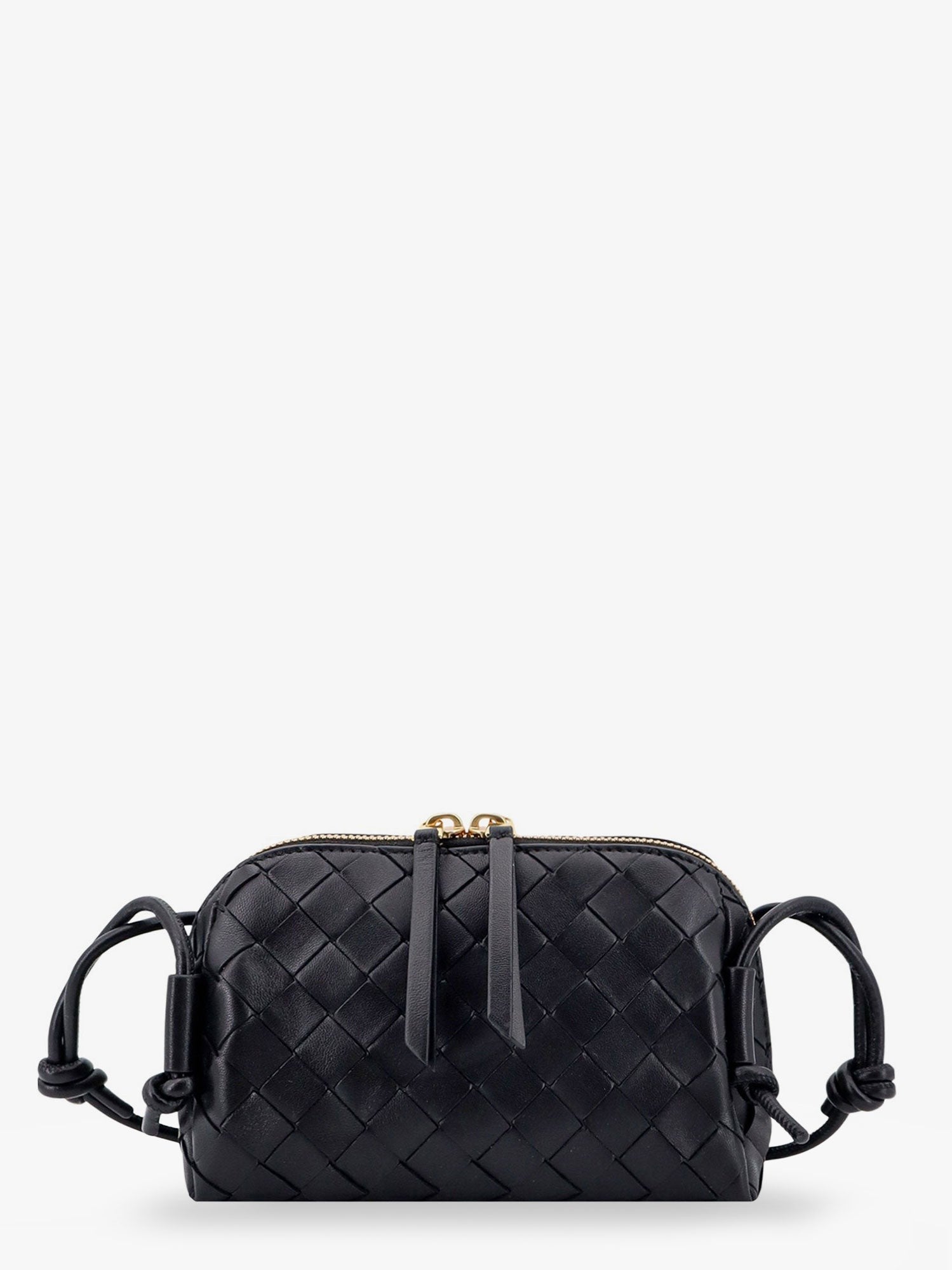 Bottega Veneta Concert Pouch leather shoulder bag with Intrecciato motif