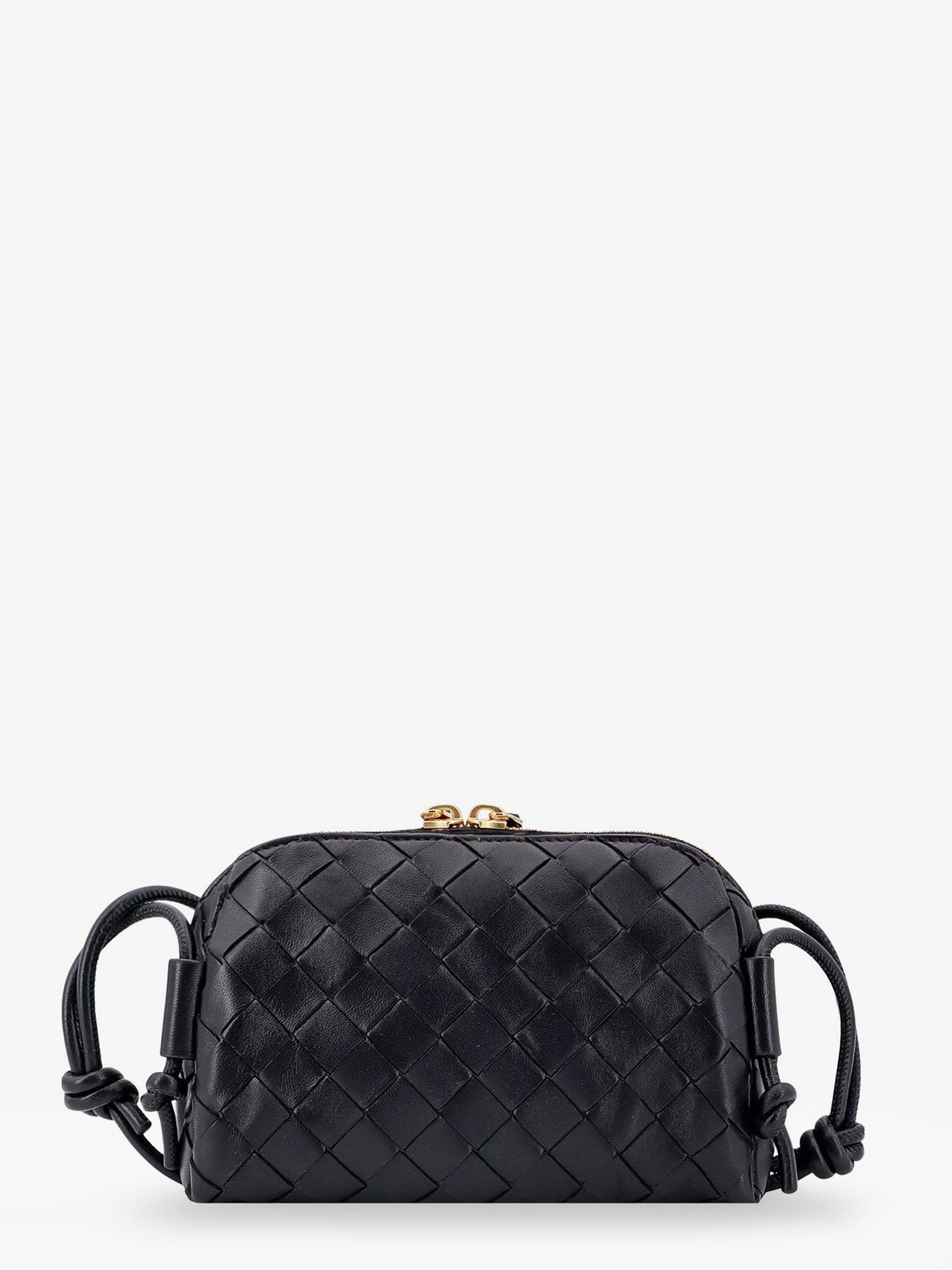 Bottega Veneta Concert Pouch leather shoulder bag with Intrecciato motif