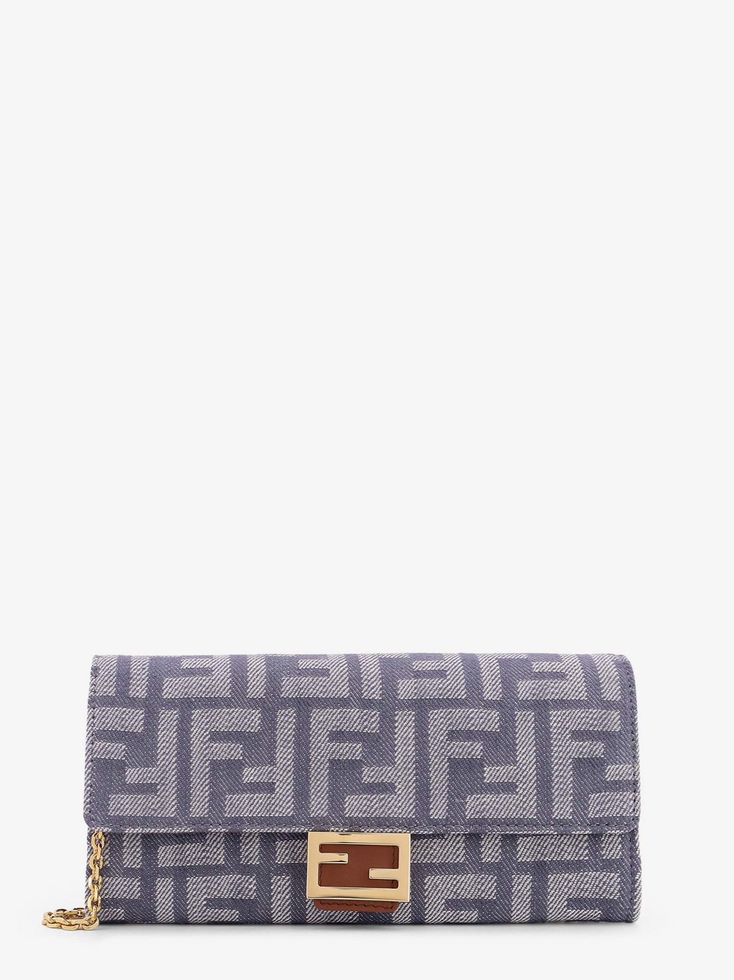 Fendi Continental With Chain Baguette Geldbörse