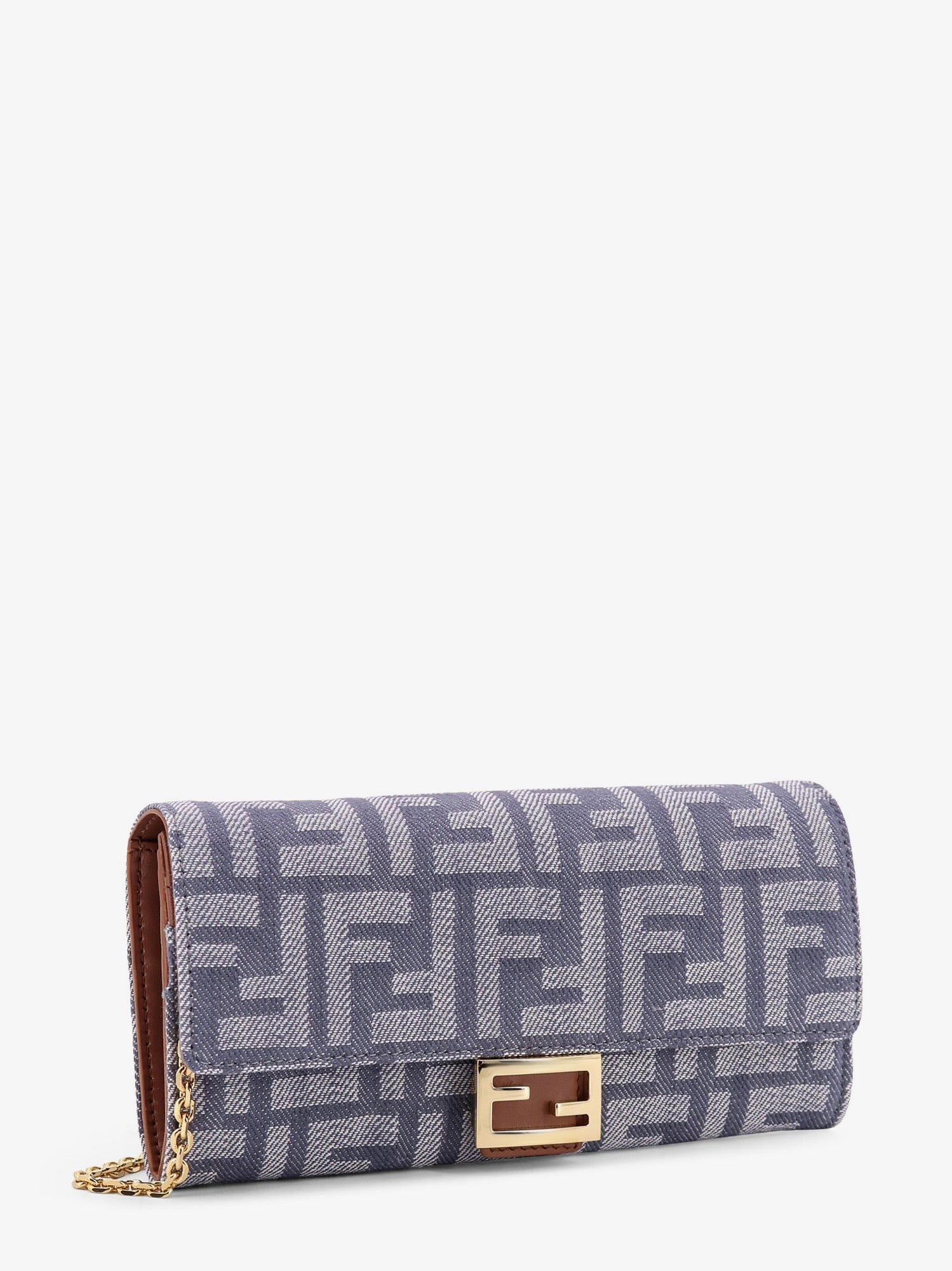 Fendi Continental With Chain Baguette Geldbörse