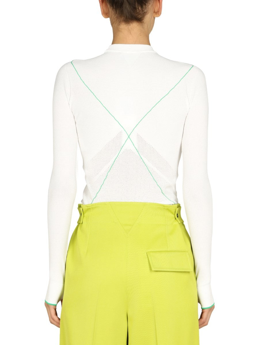 Bottega Veneta CONTRASTING SEAMS SWEATER