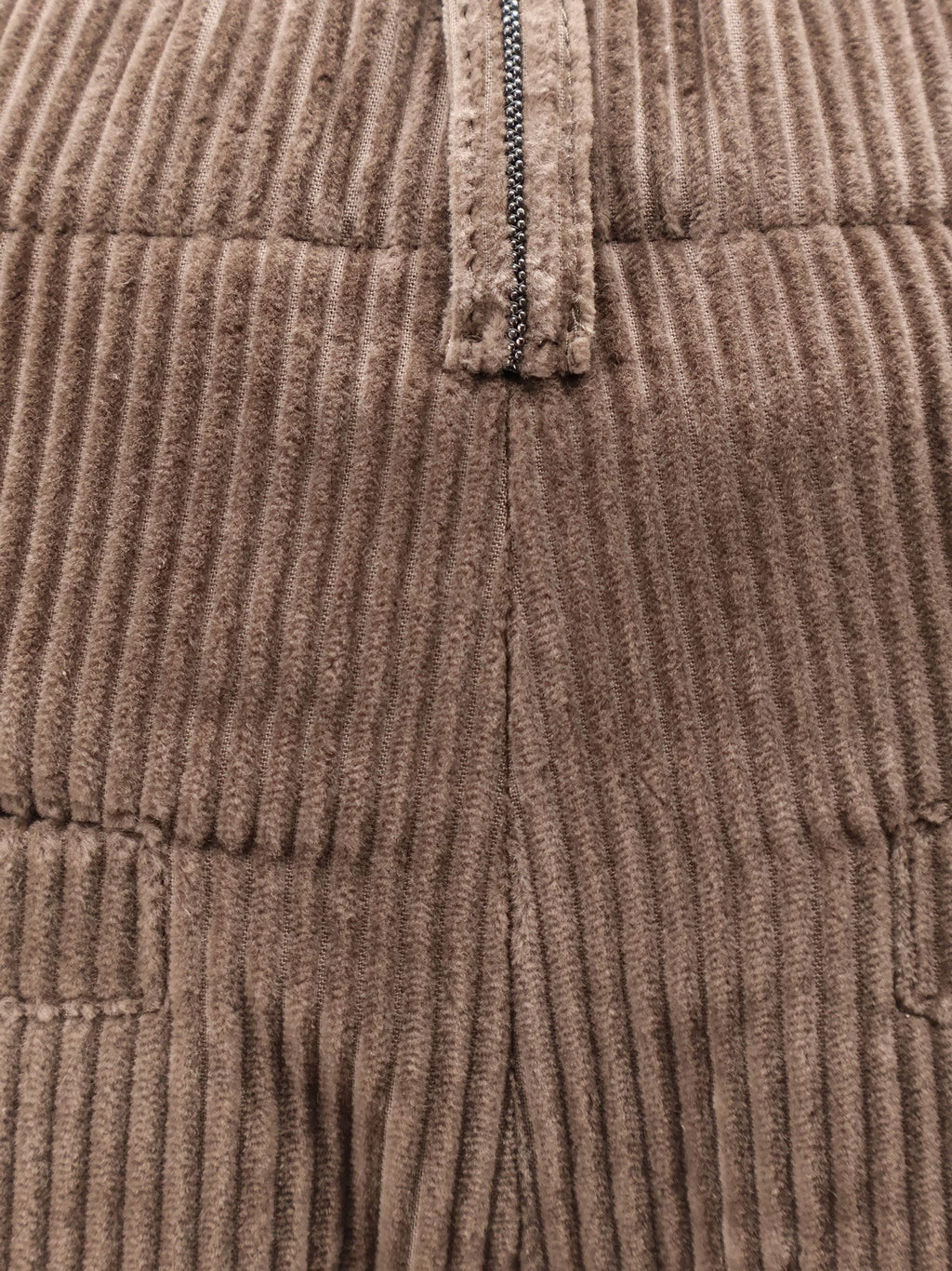 Brunello Cucinelli Corduroy shorts with Monili detail