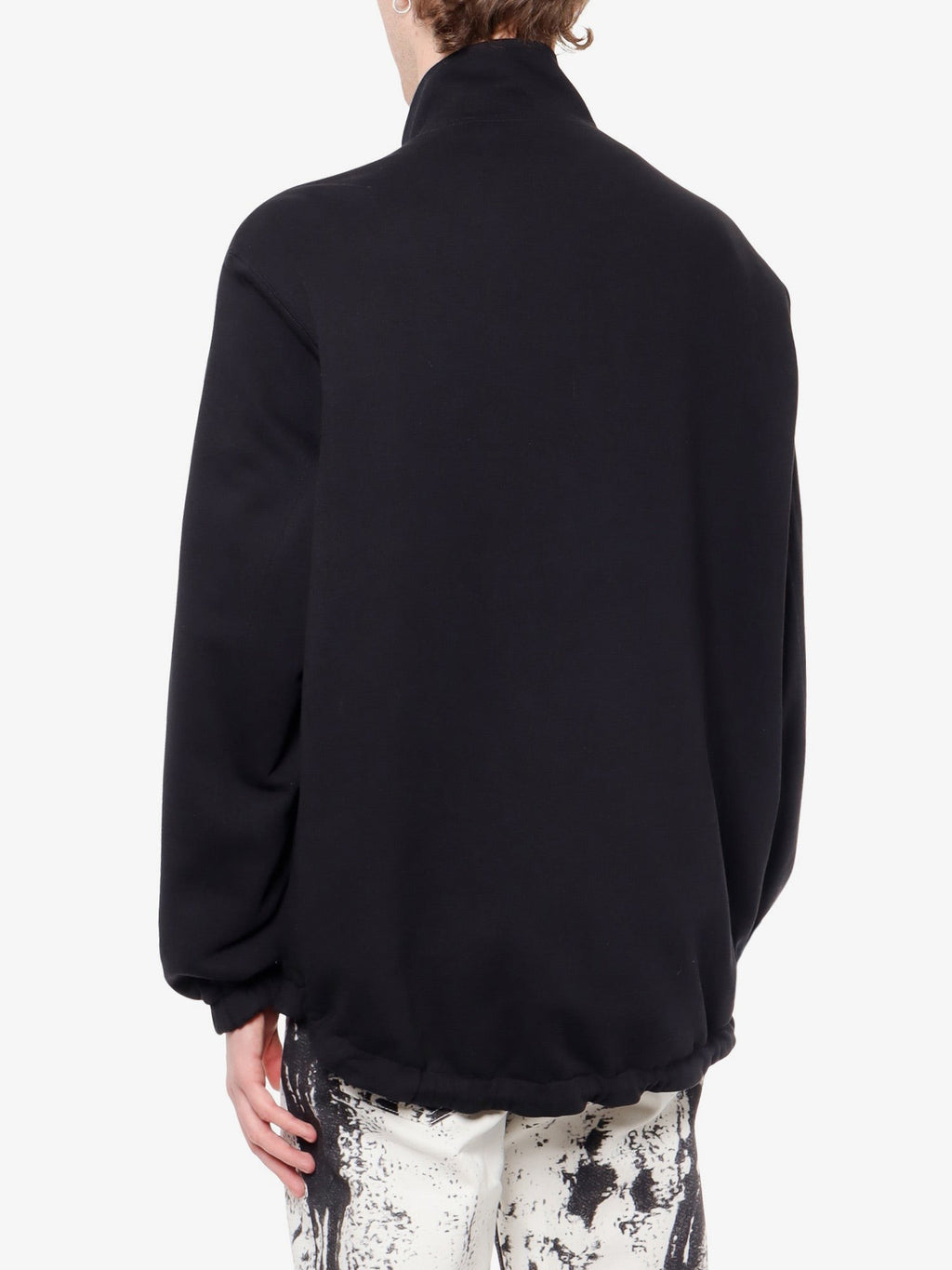 Alexander Mcqueen Veste en coton et nylon avec logo graffiti mcqueen