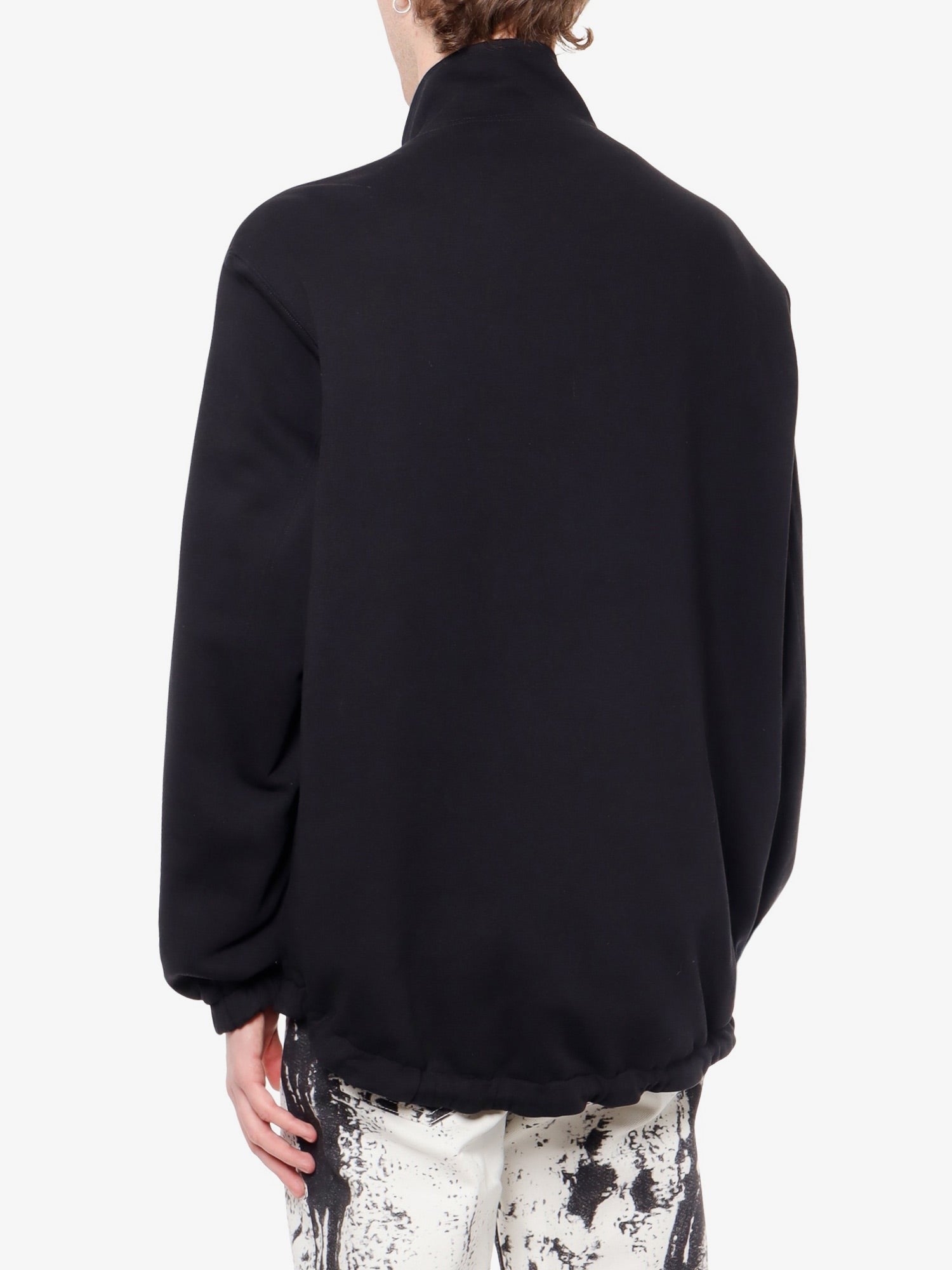Alexander Mcqueen Veste en coton et nylon avec logo graffiti mcqueen